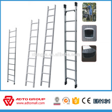 Single pole ladder,aluminum straight ladder,scaffolding ladder